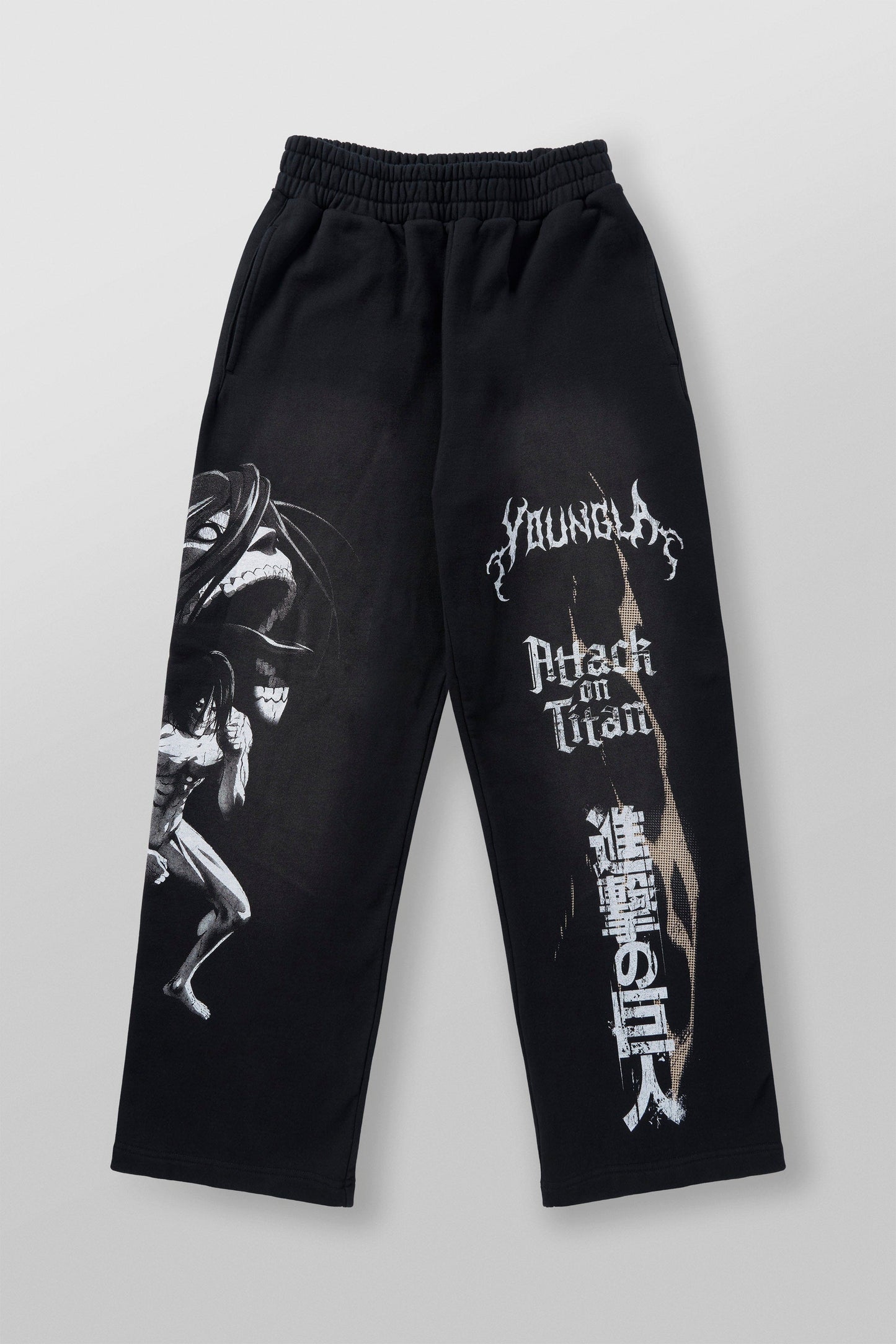 2128 - AOT?  x YLA Baggy Joggers